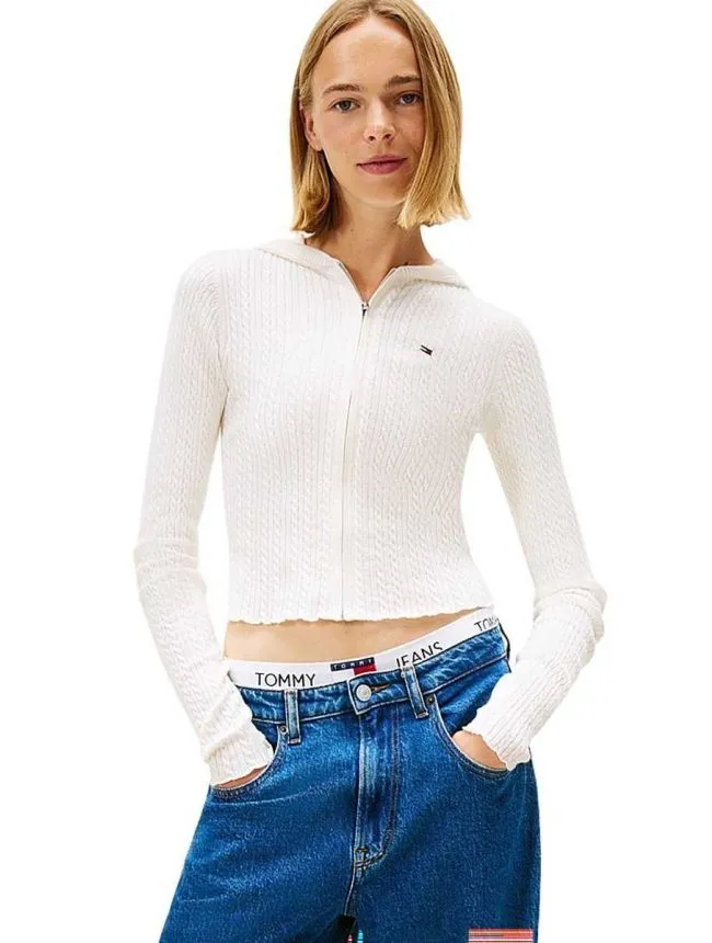 Tommy hilfiger - beli ženski džemper
