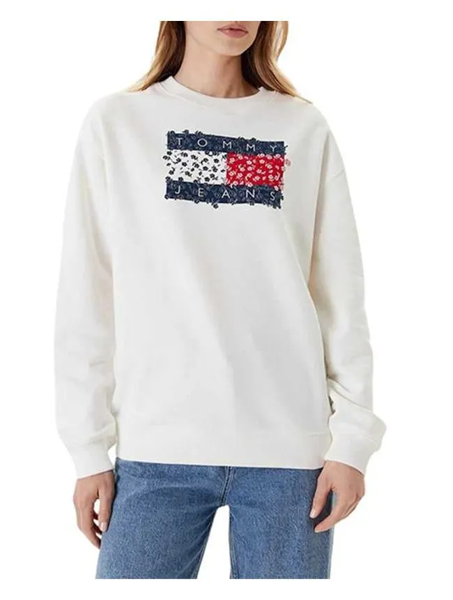 Tommy hilfiger - beli ženski duks