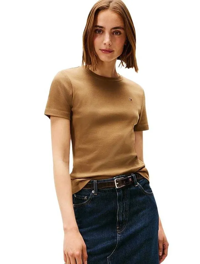 Tommy hilfiger - braon ženska majica