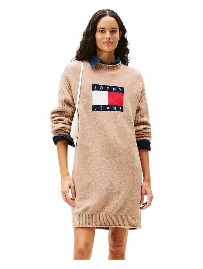 Tommy hilfiger - braon mini haljina