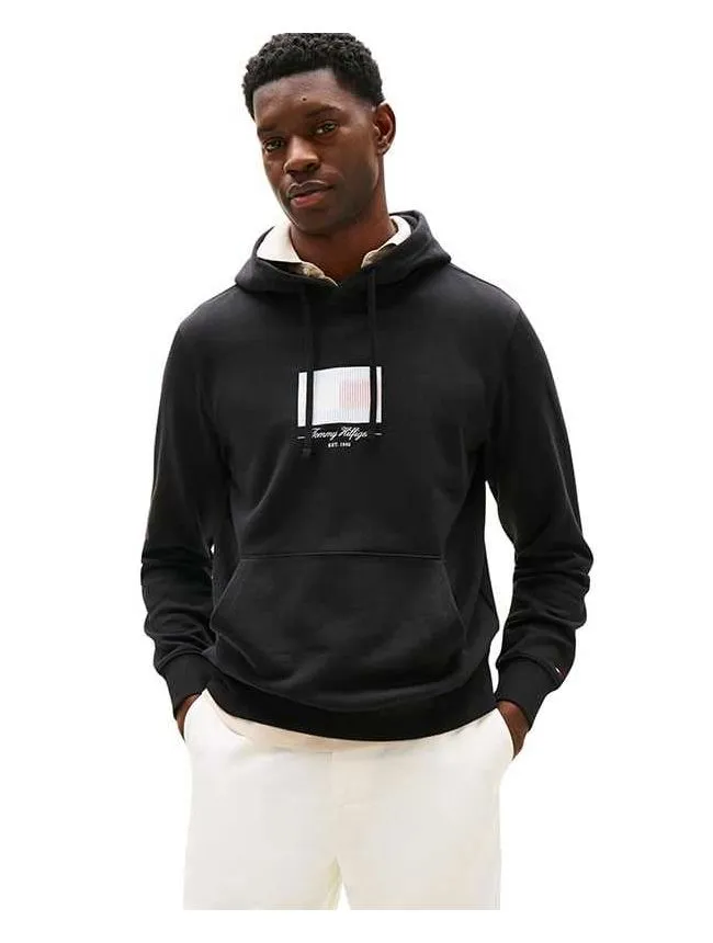 Tommy hilfiger - crna dukserica za muškarce
