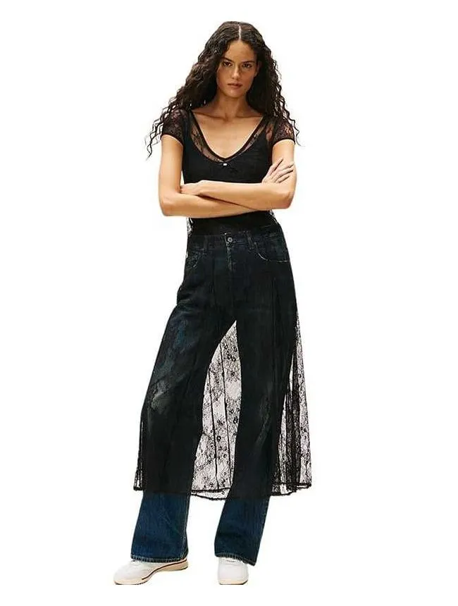 Tommy hilfiger - crna maxi haljina