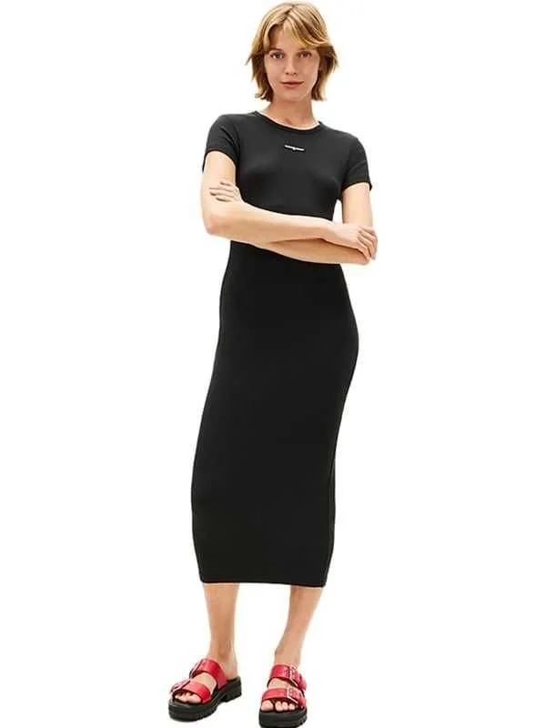 Tommy hilfiger - crna midi haljina