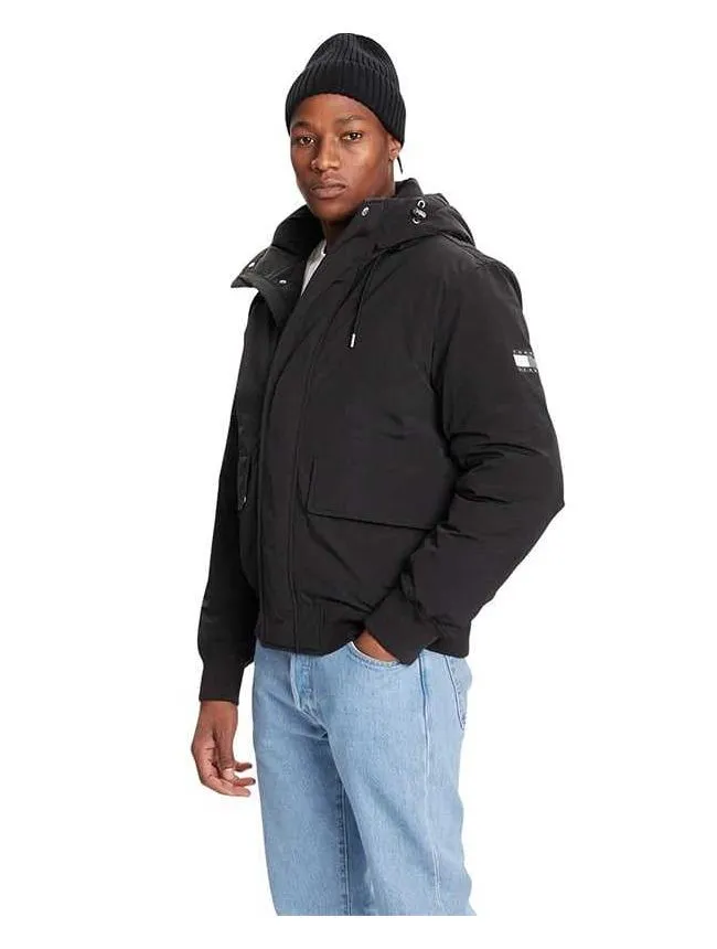 Tommy hilfiger - crna muška jakna