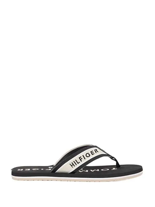 Tommy hilfiger - crne muške japanke