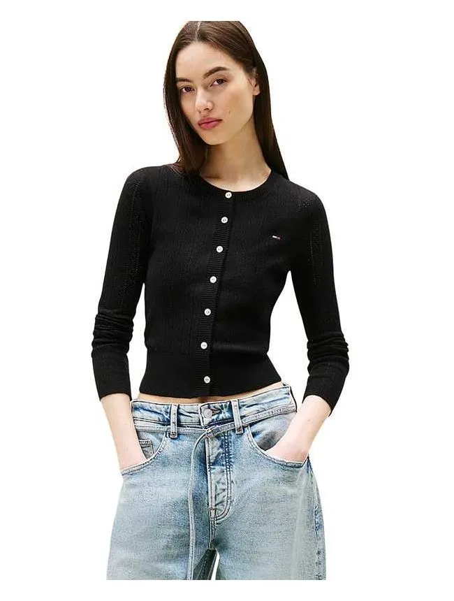 Tommy hilfiger - crni ženski kardigan