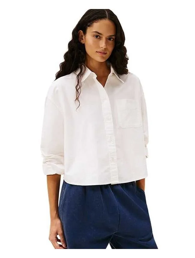 Tommy hilfiger - crop fit ženska košulja