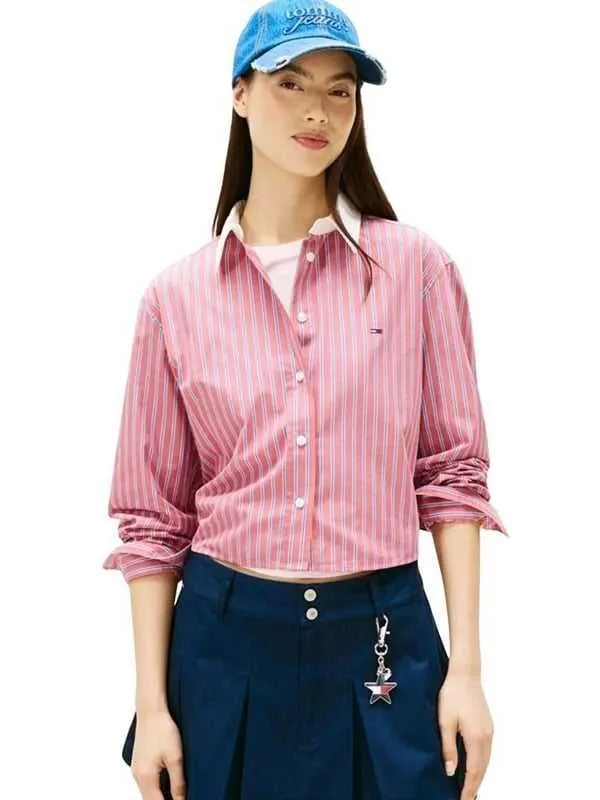 Tommy hilfiger - crop fit ženska košulja
