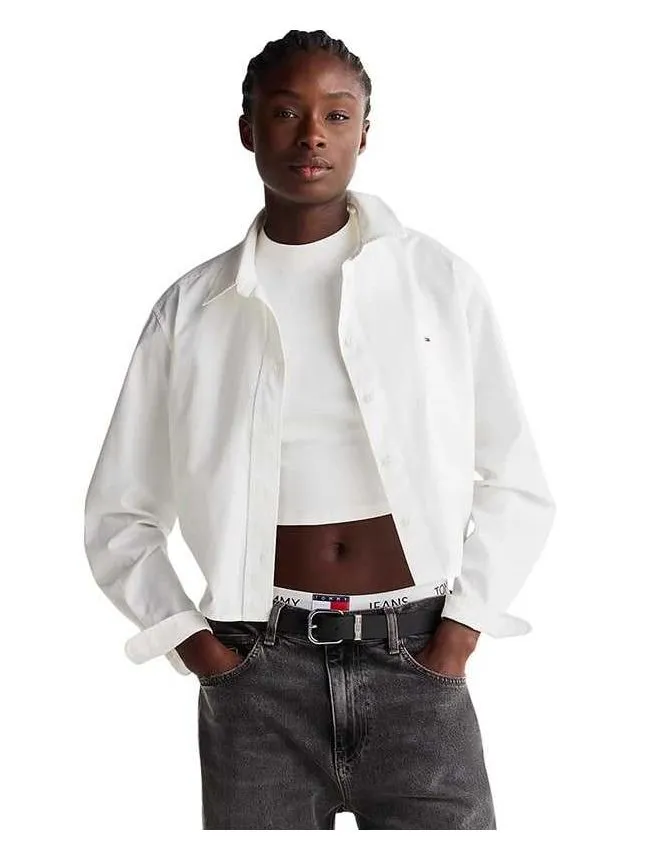 Tommy hilfiger - crop fit ženska košulja