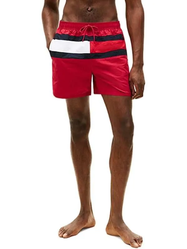 Tommy hilfiger - crveni muški šorts za kupanje