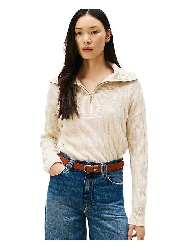 Tommy hilfiger - Ženski džemper sa zipom