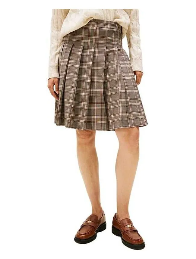 Tommy hilfiger - karirana midi suknja
