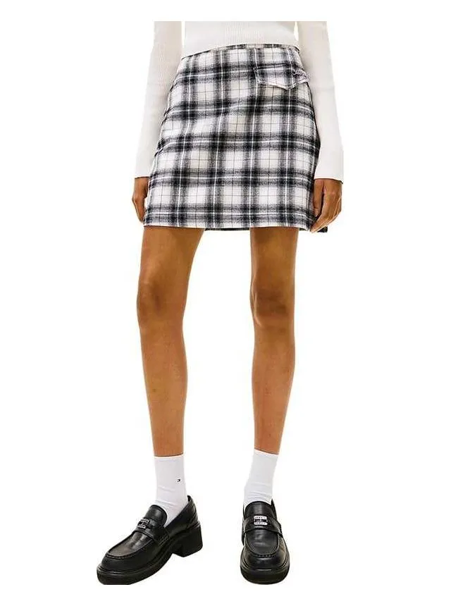 Tommy hilfiger - karirana mini suknja