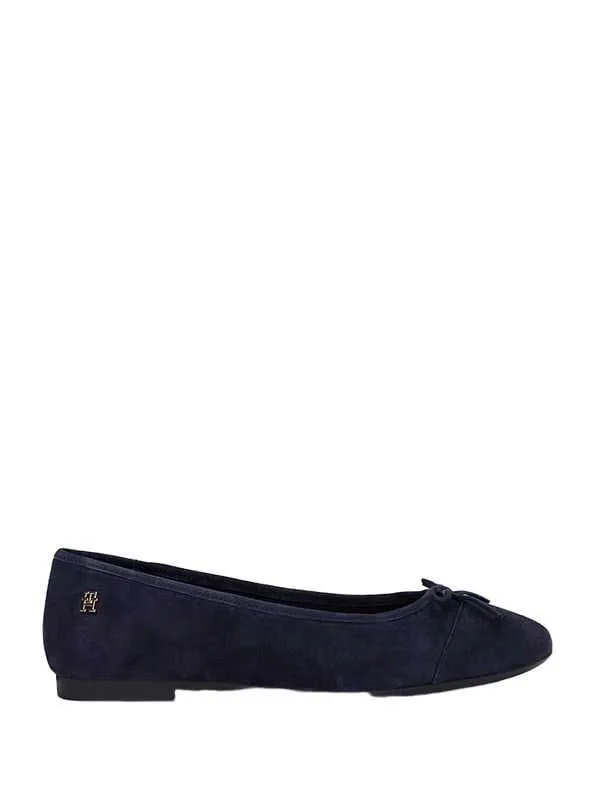Tommy hilfiger - kožne ženske baletanke