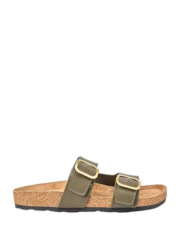 Tommy hilfiger - kožne ženske papuče