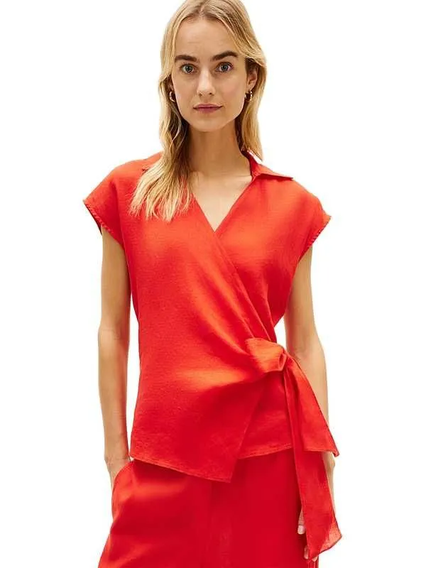 Tommy hilfiger - lanena ženska bluza