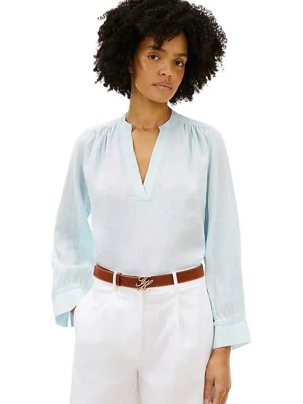 Tommy hilfiger - lanena ženska bluza