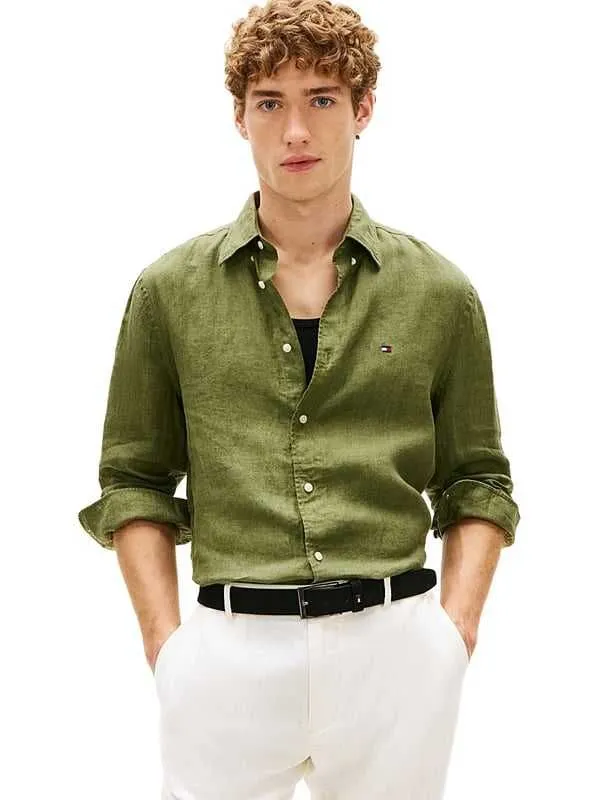 Tommy hilfiger - lanena muška košulja