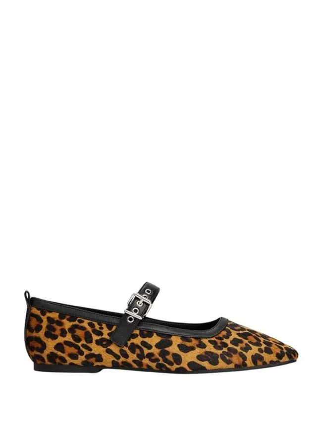 Tommy hilfiger - leopard ženske baletanke