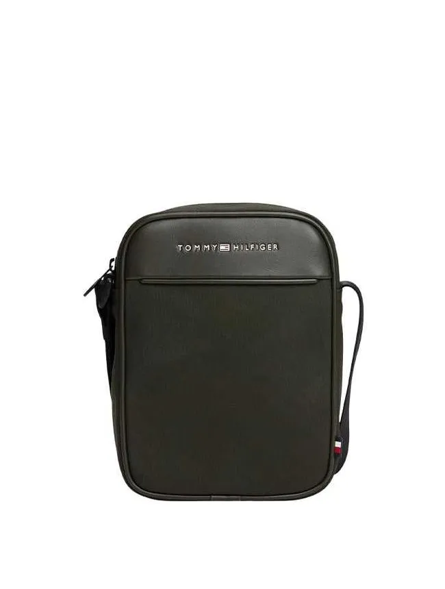 Tommy hilfiger - maslinasta muška torbica