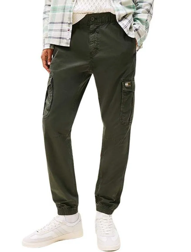 Tommy hilfiger - maslinaste muške pantalone
