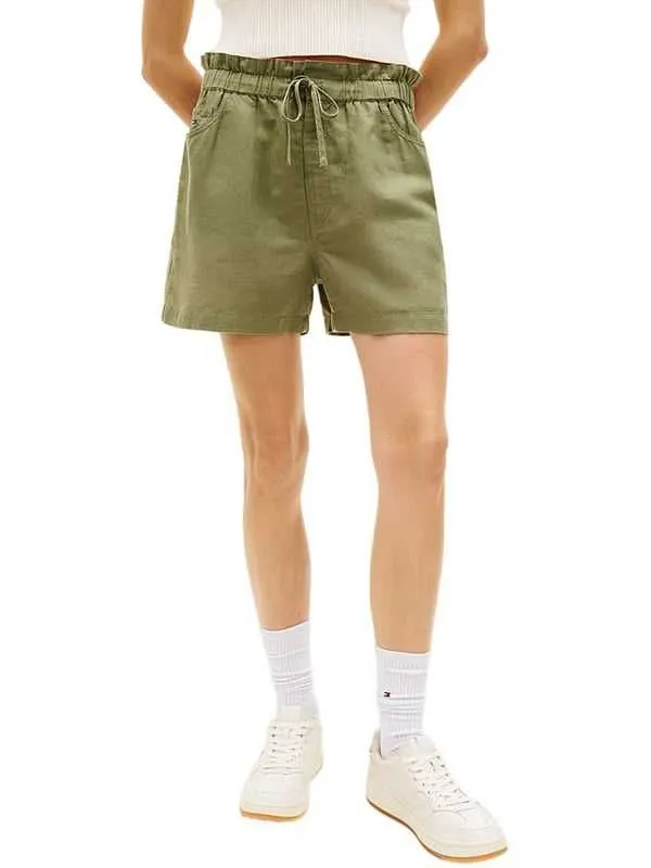 Tommy hilfiger - maslinasti ženski šorts