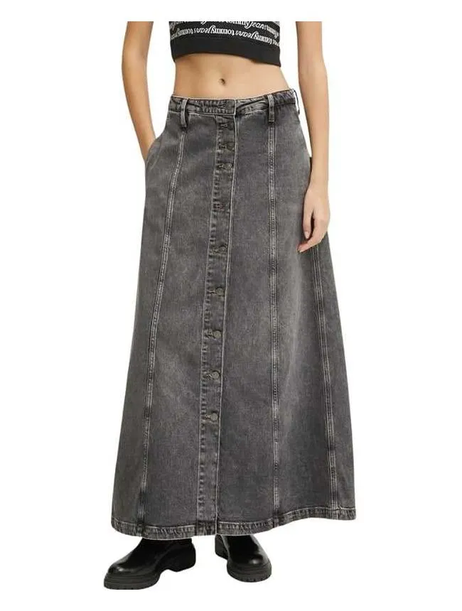 Tommy hilfiger - maxi denim suknja