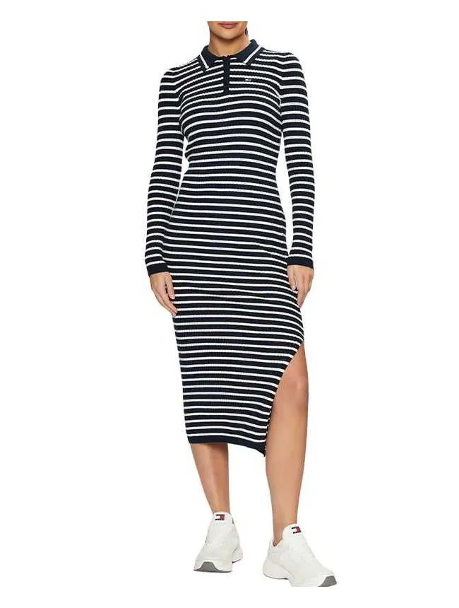 Tommy hilfiger - midi polo haljina