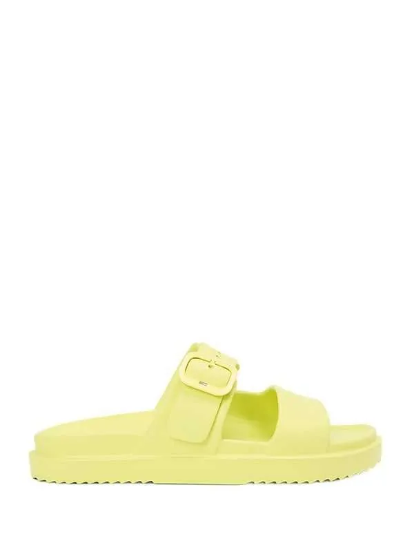 Tommy hilfiger - neon zelene ženske papuče