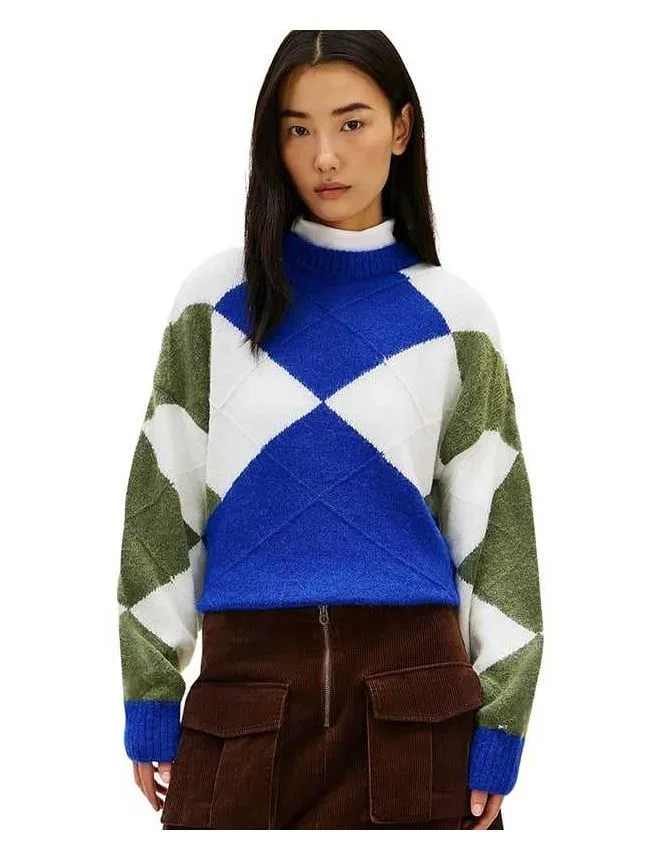 Tommy hilfiger - oversized fit ženski džemper