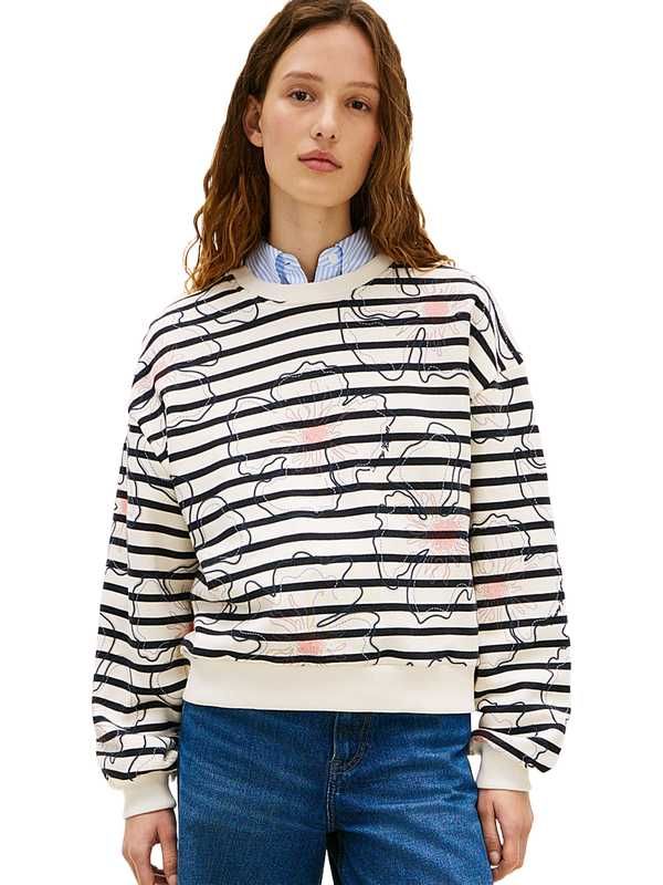 Tommy hilfiger - pamučna ženska dukserica