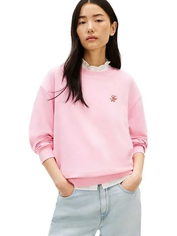 Tommy hilfiger - pamučna ženska dukserica