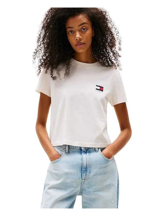 Tommy hilfiger - pamučna ženska majica
