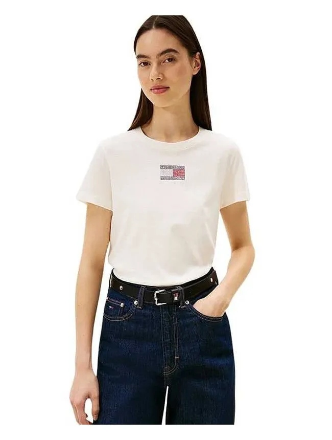 Tommy hilfiger - pamučna ženska majica