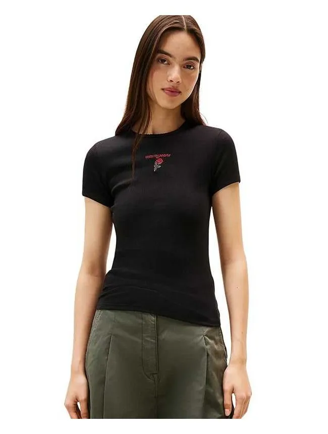 Tommy hilfiger - pamučna ženska majica