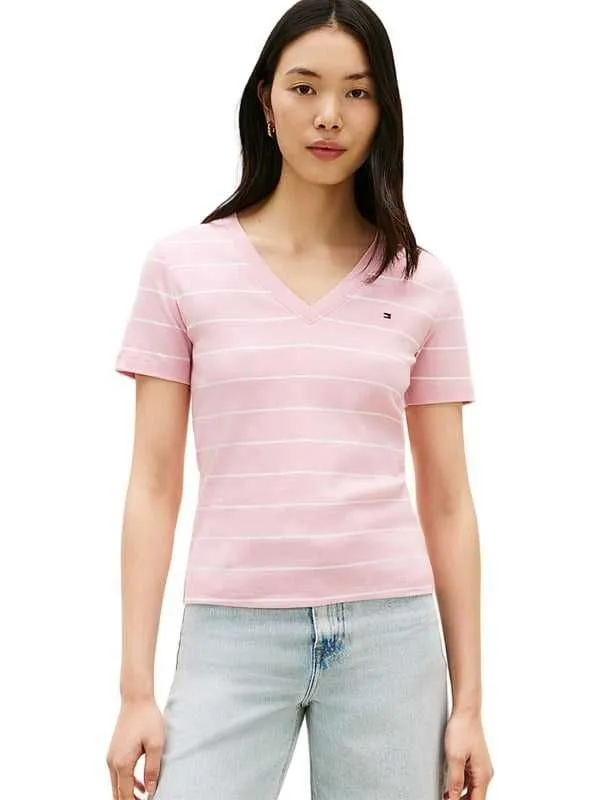 Tommy hilfiger - pamučna ženska majica