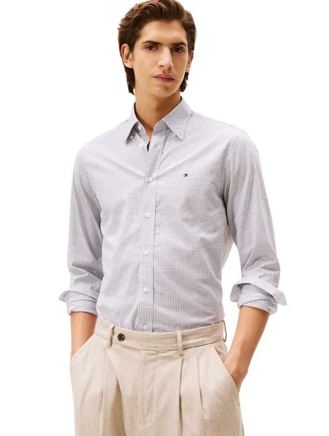 Tommy hilfiger - pamučna muška košulja