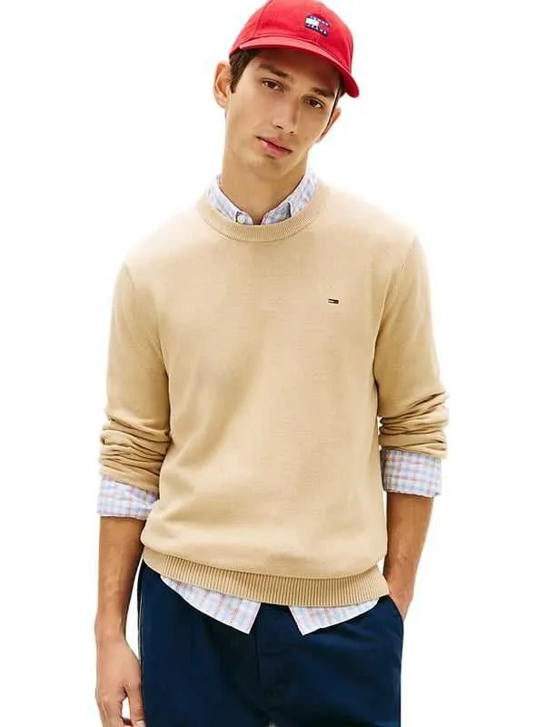 Tommy hilfiger - pamučni muški džemper