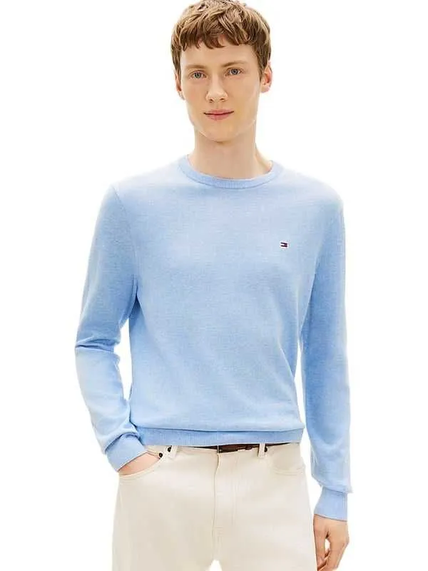 Tommy hilfiger - pamučni muški džemper