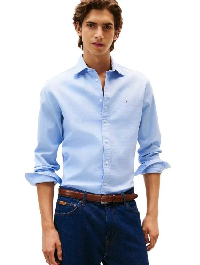 Tommy hilfiger - plava košulja za muškarce