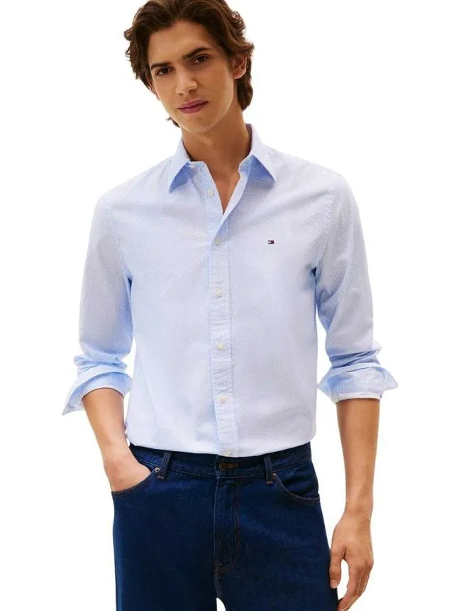 Tommy hilfiger - plava košulja za muškarce