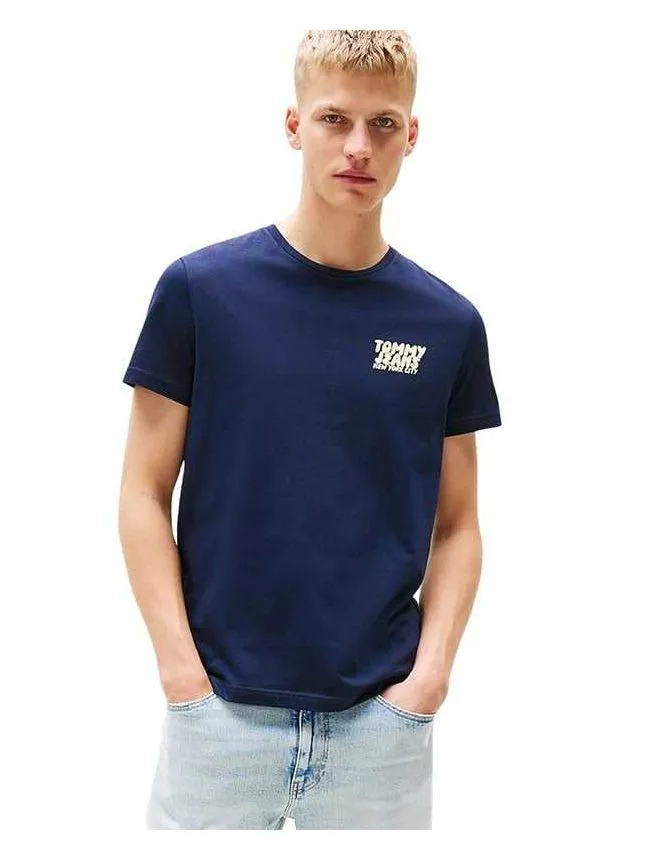 Tommy hilfiger - plava majica za muškarce