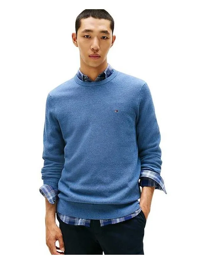Tommy hilfiger - plavi muški džemper