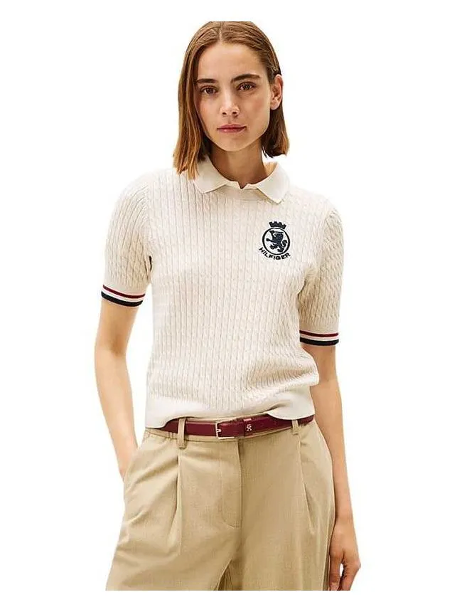 Tommy hilfiger - pletena ženska majica