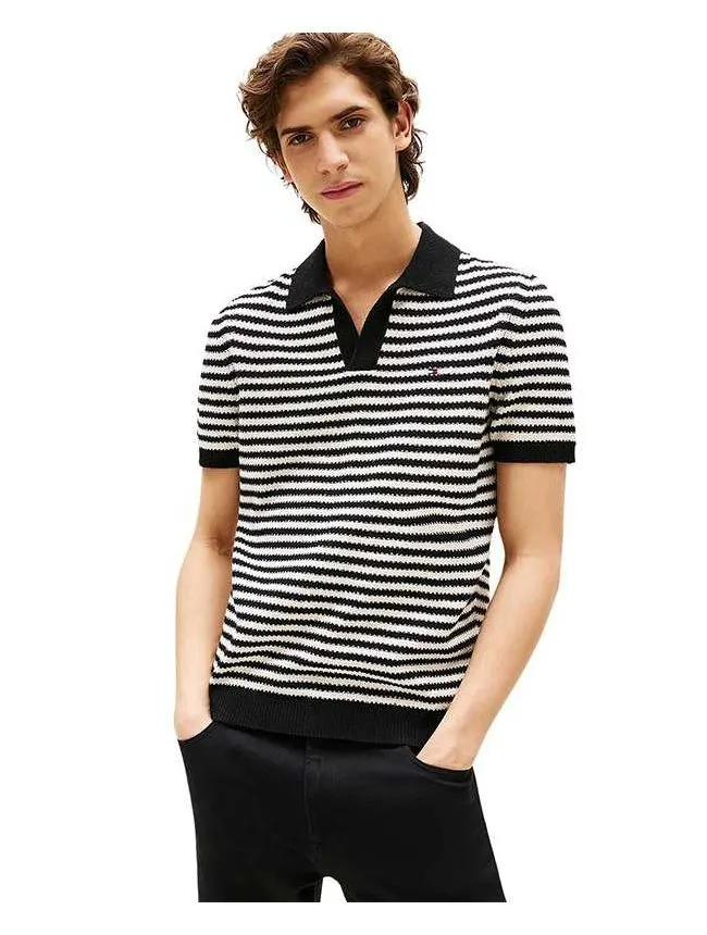 Tommy hilfiger - pletena muška polo majica