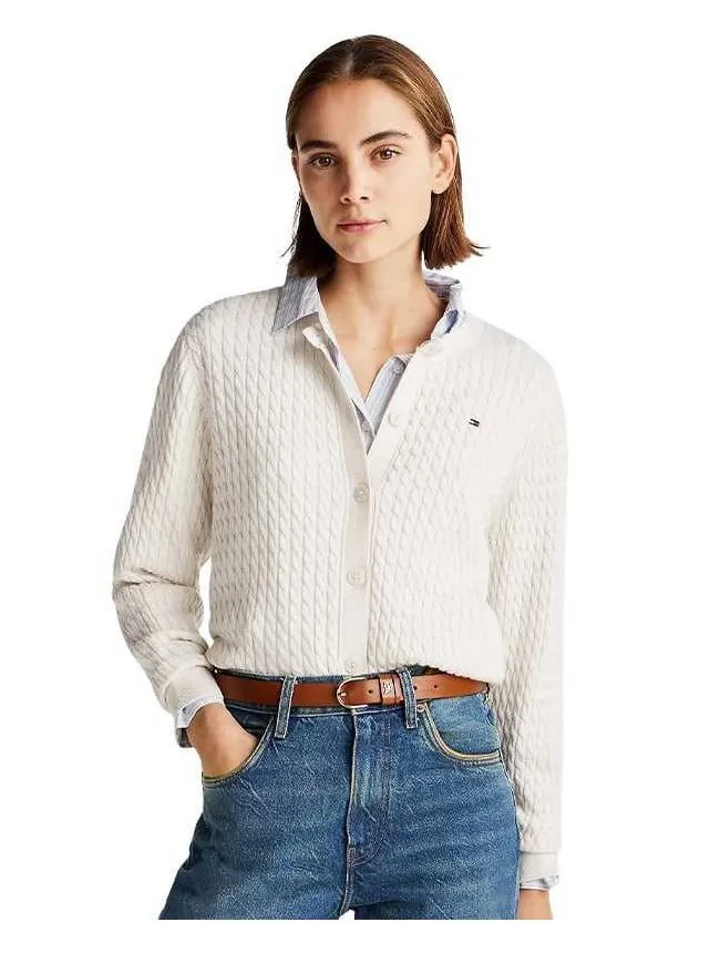 Tommy hilfiger - pleteni ženski kardigan