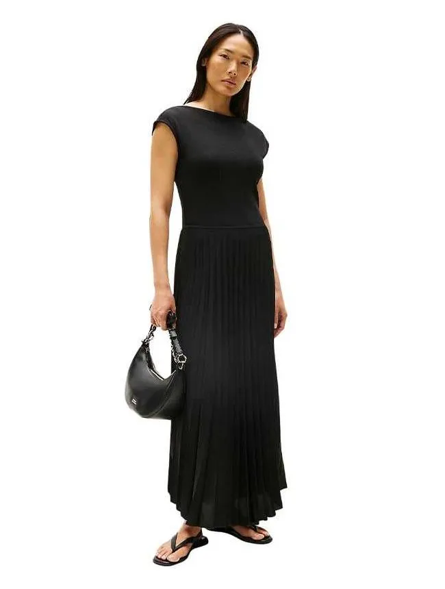 Tommy hilfiger - plisirana maxi suknja
