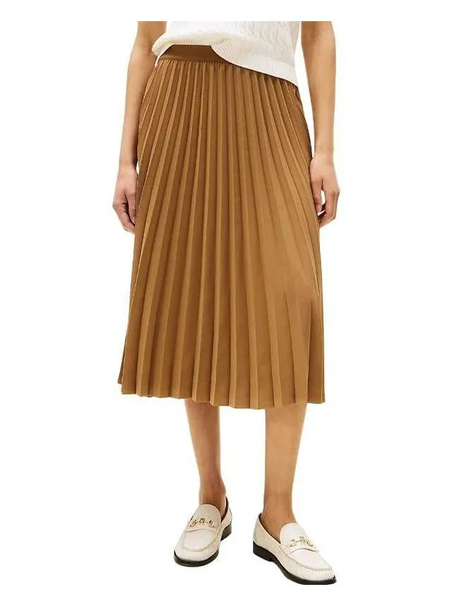 Tommy hilfiger - plisirana midi suknja