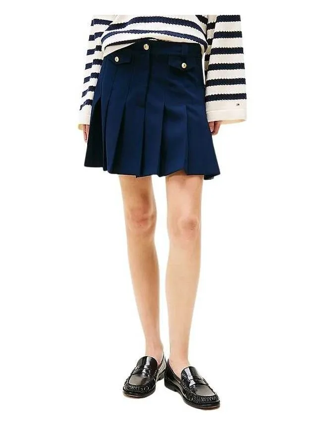 Tommy hilfiger - plisirana mini suknja