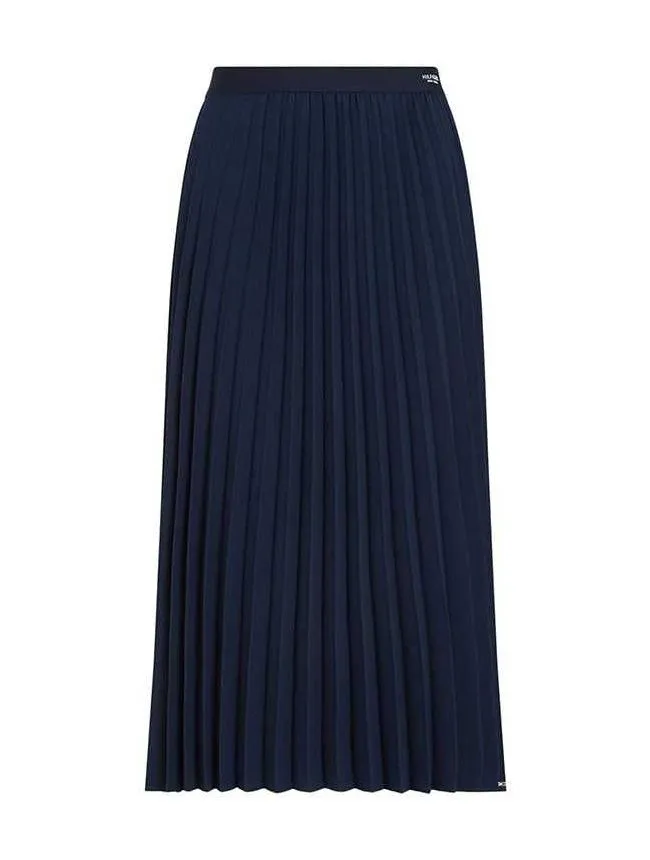 Tommy hilfiger - plisirana teget suknja